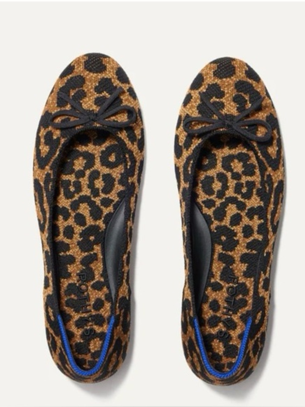 Rothy’s Classic Leopard Ballet Flat size 9.5 | New in Box